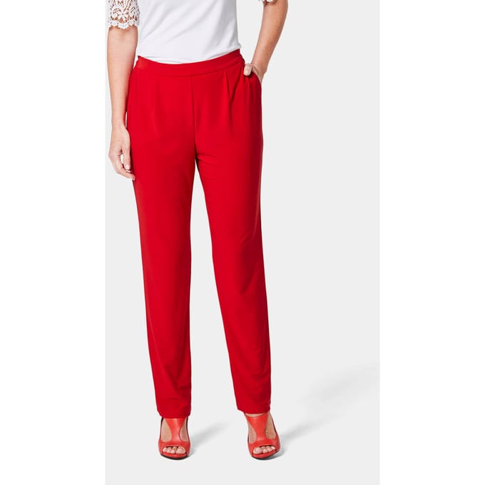 Goldner Jerseybroek Martha Comfortabele jerseybroek Martha met plooien