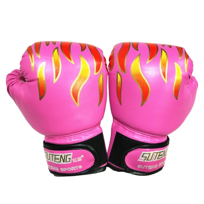 Gants de boxe pour enfants, gants d'entraînement pour enfants, Muay Thai, sac de boxe, mitaines de boxe vert