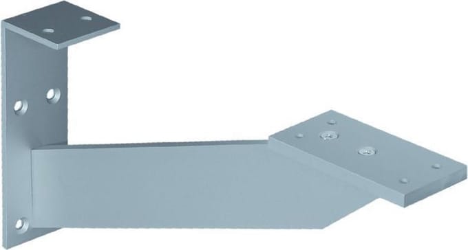 Bladsteun V-alu blank Doeco Bladsteunen