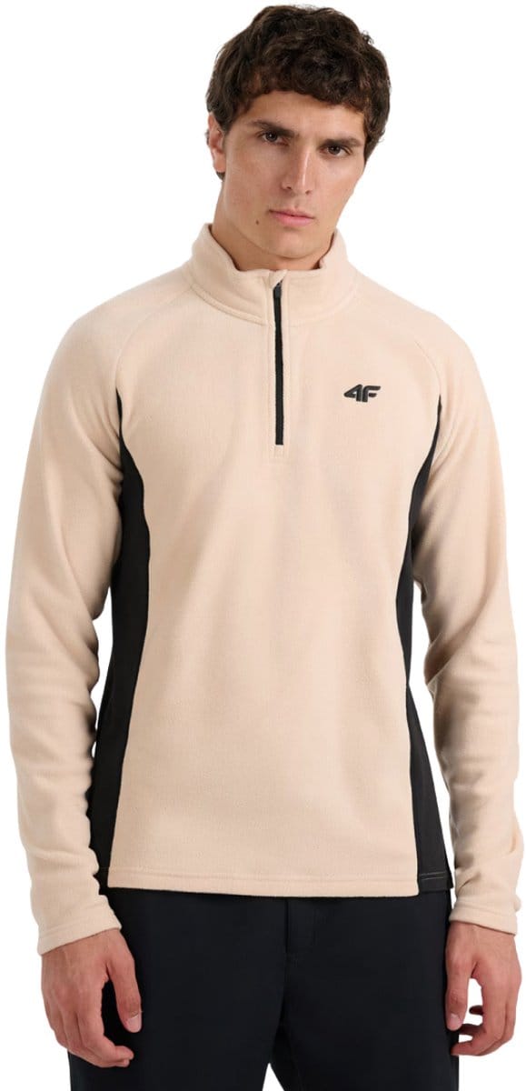 4F M066 Fleecevest Heren Beige - Maat S