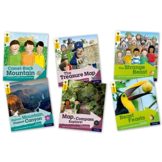 Oxford Reading Tree Explore With Biff, Chip And Kipper: Oxford Level 5: Mixed Pack Of 6 - - Hunt, Roderick
