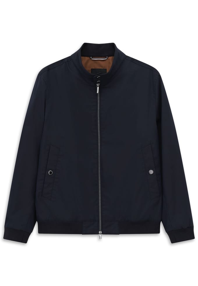 Bugatti Herren Blouson met gebreide inzetstukken en stretch