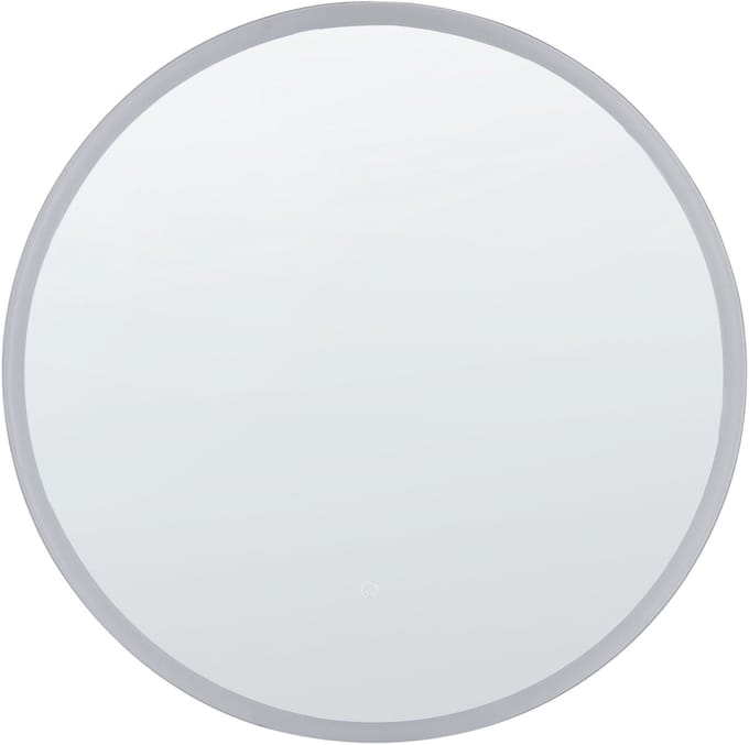 DEAUVILLE - LED-spiegel - Zilver - Glas