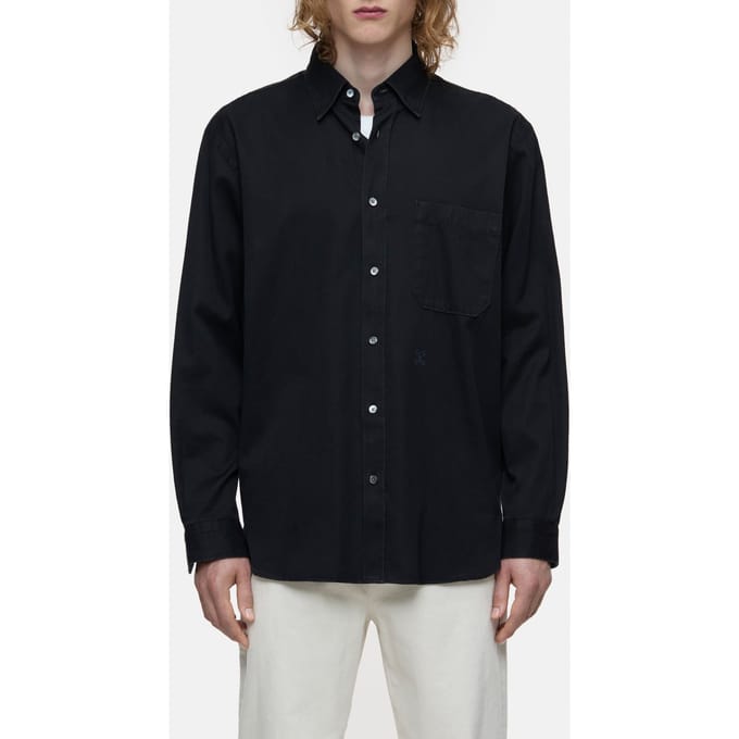 Closed Formal Army Shirt & Blouses Shadow Blue Größe: S | Business hemden Outlet | Herren | Grün