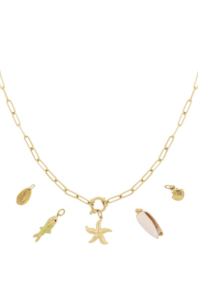 DIY-ketting van zeesterren
