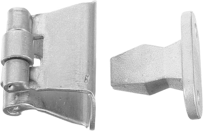 Deurstopper - Deurhouder - Stabiliteit Deur - Roestvrij Staal - 3.5 x 2 cm - Zilver