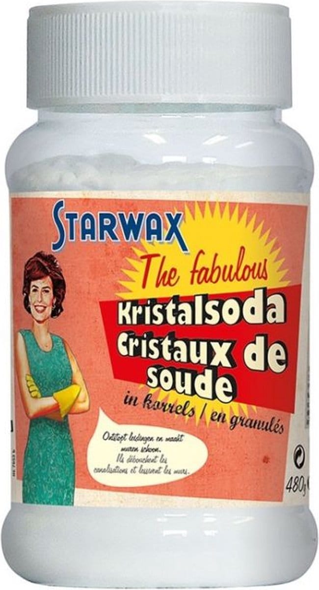 Starwax kristalsoda in korrels 'The Fabulous' 480 g