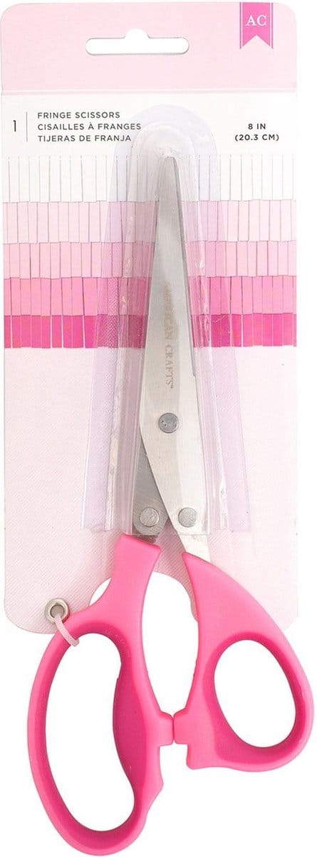 American Crafts Fringe Scissors Pink