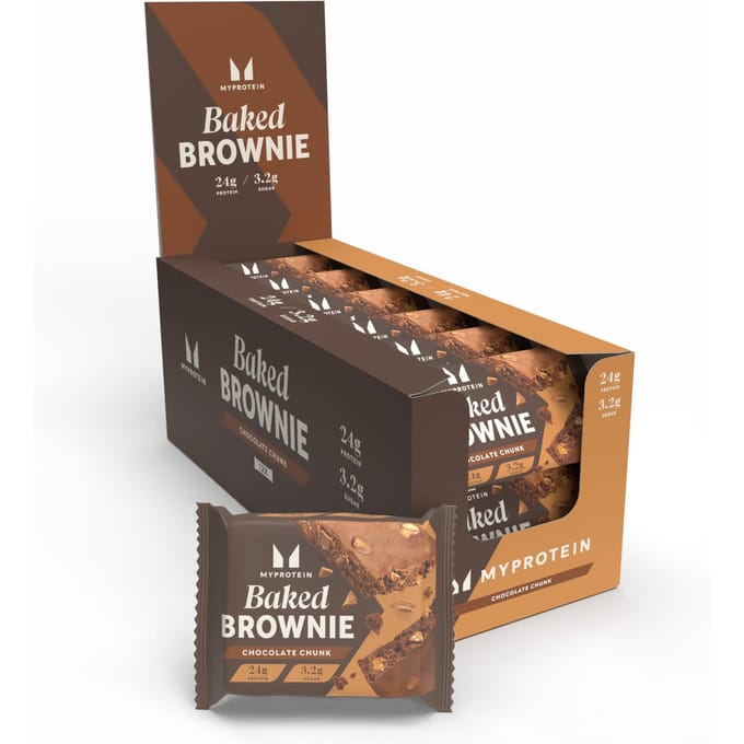 Baked Brownie - 12 x 75g - Chocolade Brok