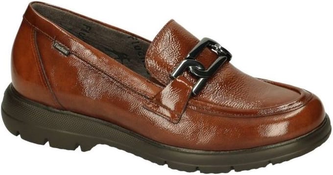 Fluchos -Dames - cognac/caramel - ballerina's & mocassins - maat 39