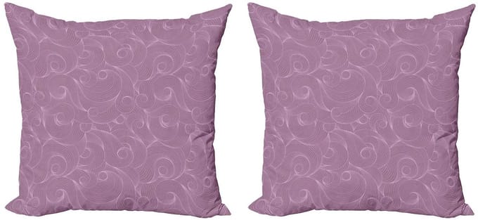 ABAKUHAUS Hipster Kussenhoezen Set (2×40x40) – Tweezijdig bedrukt