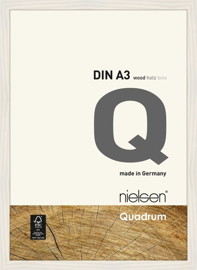 Nielsen Quadrum Houten Wissellijst White 29,7x42cm (A3)