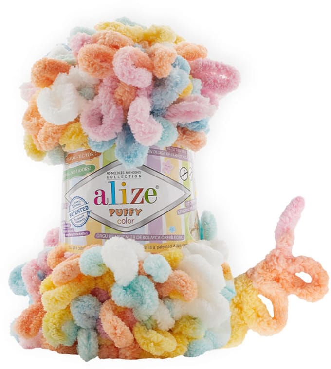 Alize Puffy Color 6521 Pakket 5 bollen 100 Gram