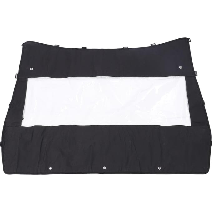 UTV Achter Soft Windscherm Achter Waterdichting Transparant Achterruit Vervanging voor 800 Trail 800 black