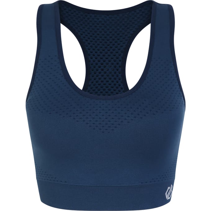 Dare 2B Dames/Dames Dont Sweat It II Sportbeha (Maanlicht Denim)