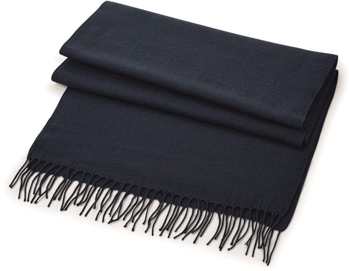 Senvi XL Classic Geweven Sjaal - Kleur Blauw - Unisex