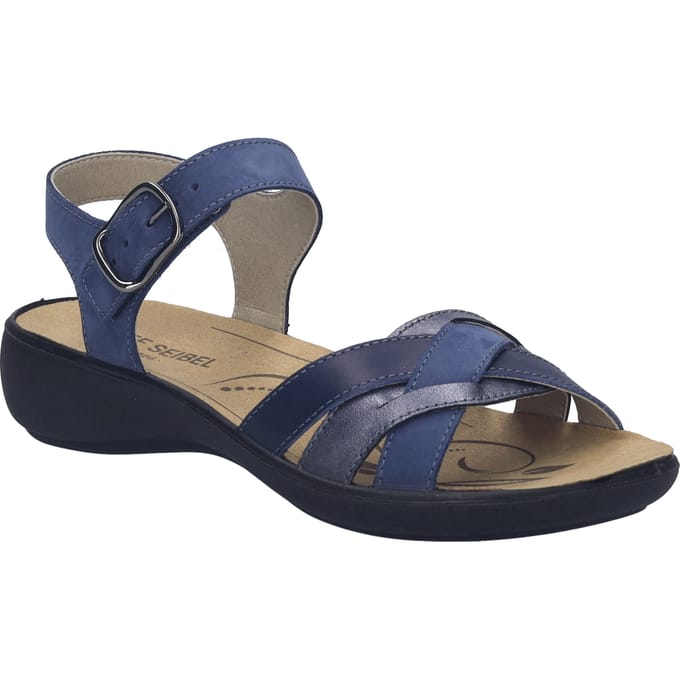 JOSEF SEIBEL Dames Sandaal Ibiza 16 in blauw