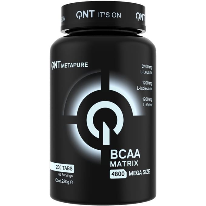 QNT Matrix BCAA 4800 (200 Tabs) Unflavored - Aminozuren - BCAA