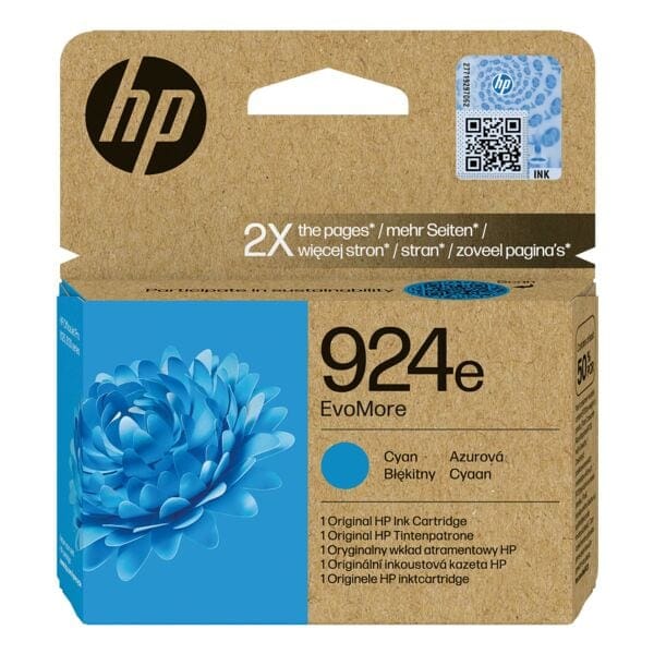 Inktcartridge hp 4k0u7ne 924e evomore blauw | 1 stuk