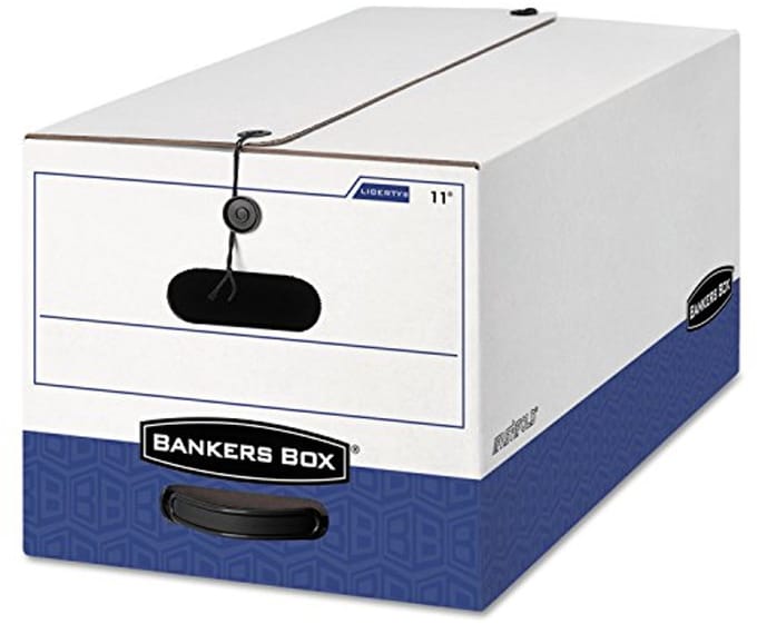 Hevige opbergdozen 4-pack met FastFold en koordsluiting
