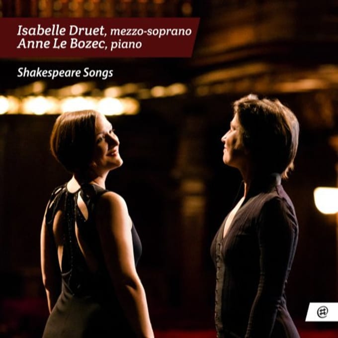 Isabelle Druet & Anne Le Bozec - Shakespeare Songs (CD)