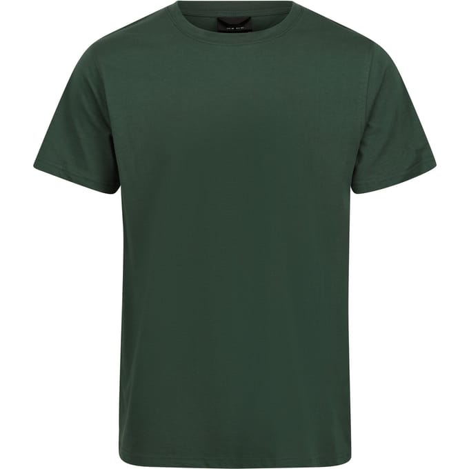 Regatta Heren Pro Cotton Soft Touch T-Shirt (Donkergroen)