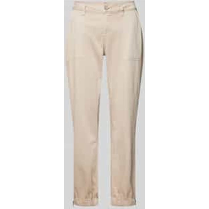 Tapered fit broek met verkort model, model 'Linda'
