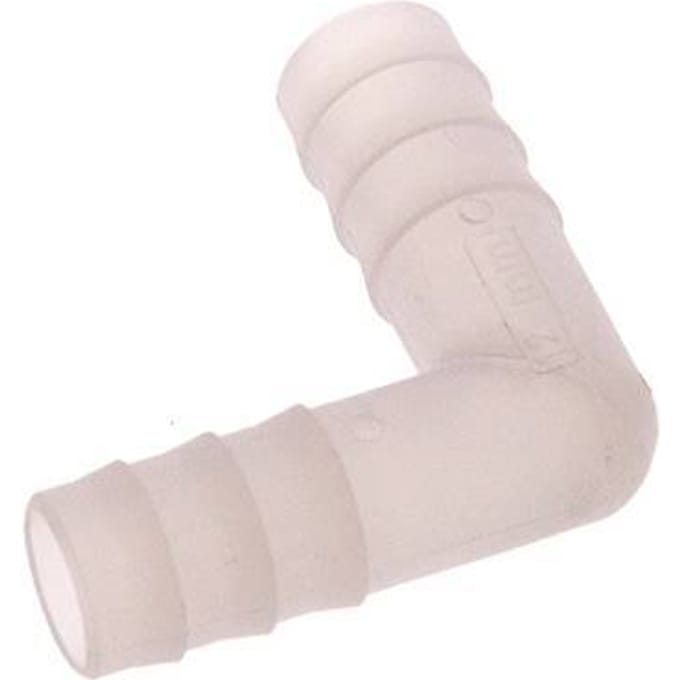 13 mm PVDF L-Slangkoppeling [2 Stuks]