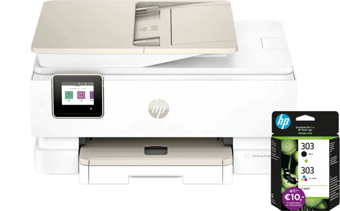 HP Envy Photo 7934 All-in-One + 1 set extra cartridges