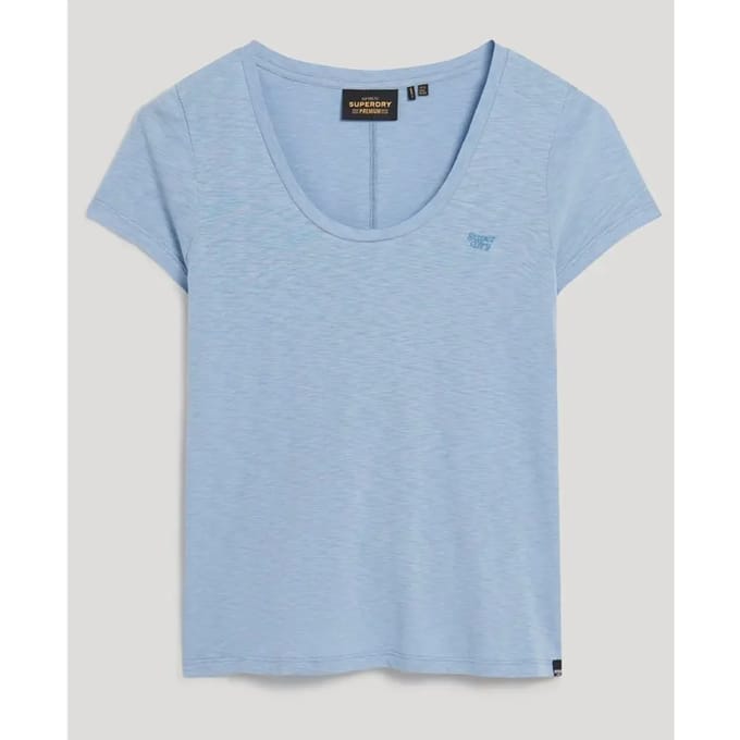 Superdry Scoop Neck Shirt Dames - Maat S (36)