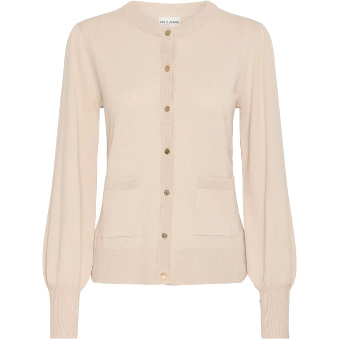 Damescardigan met lange mouwen Pulz Jeans Sara