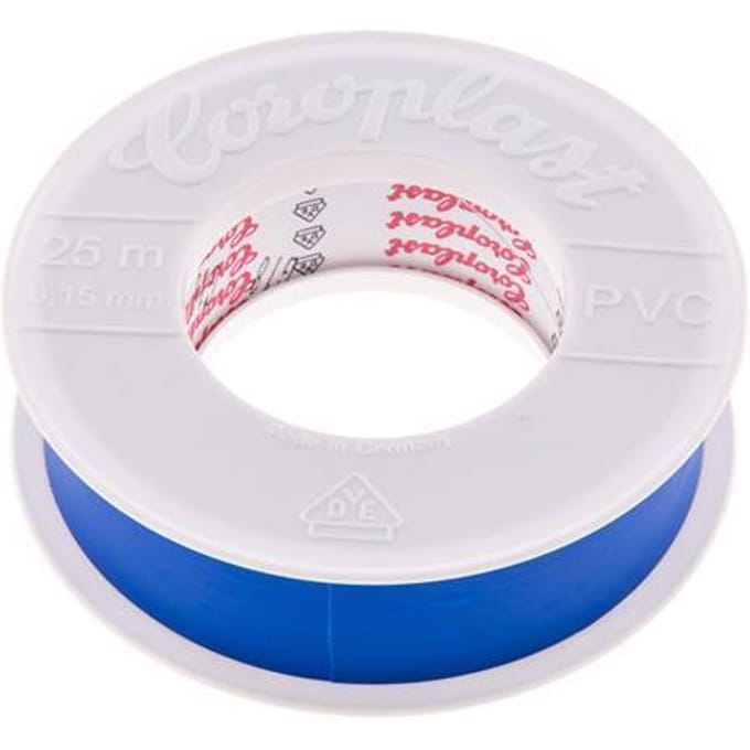 Elektrische Isolatietape Vde-Getest 25mm/25m Blauw