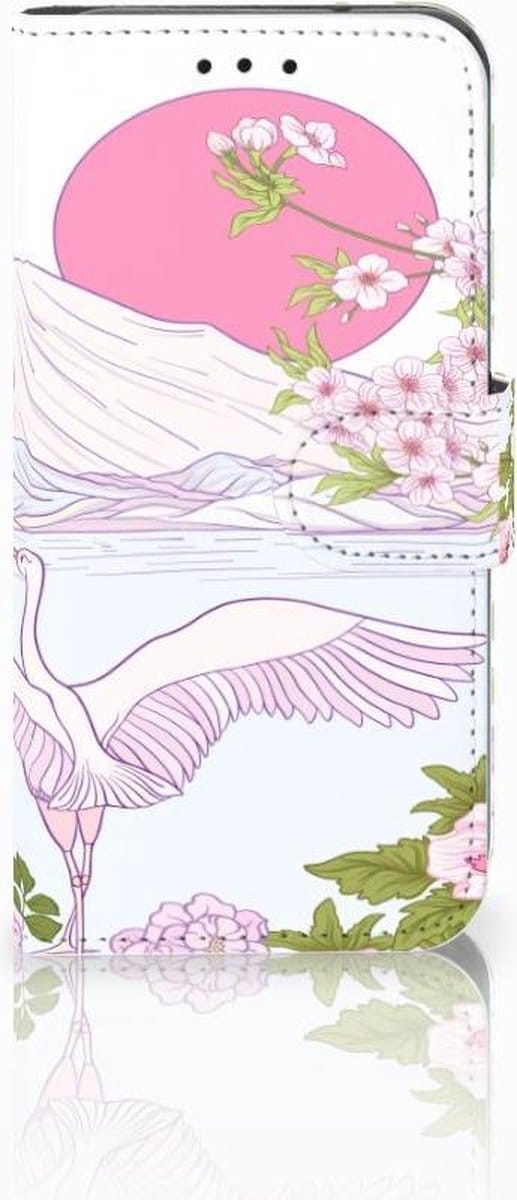 Samsung Galaxy S10e Telefoonhoesje met Pasjes Bird Standing