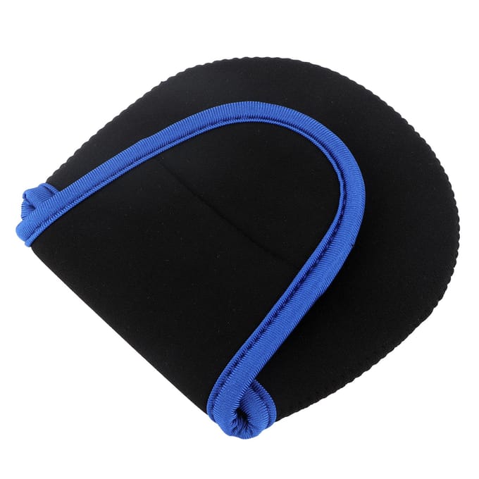 Neopreen Vliegvissen Reel Beschermhoes Cover Anti-Botsing Visreel Opbergtas black