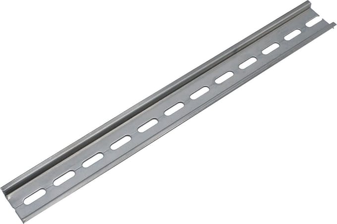 DIN-Rail 35 /15 mm - Velvalux Panoboxpro - 1 Meter - Geperforeerd Staal