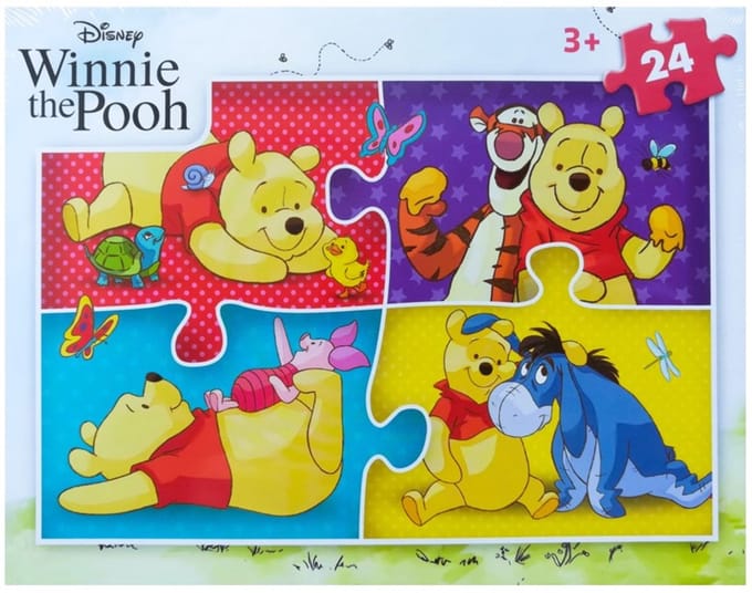 Disney Winnie de Pooh Puzzel 24 stukjes 3+
