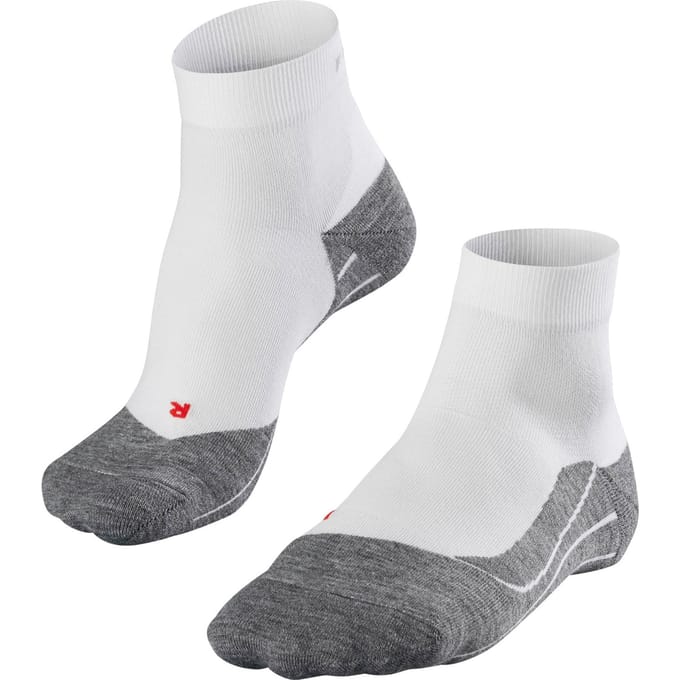 FALKE RU4 Short anti-blaar katoen functioneel materiaal hardloopsokken dames wit - maat 37-38