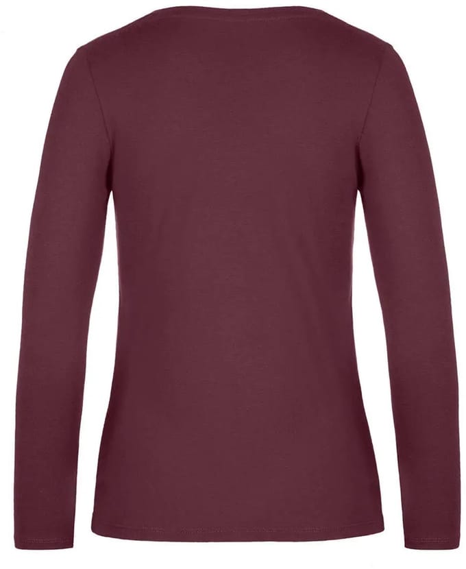 Dames-T-shirt met lange mouwen B&C E190
