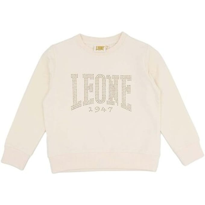Sweaters Leone 1947 Girl Crewneck Sweatshirt Chic Girl