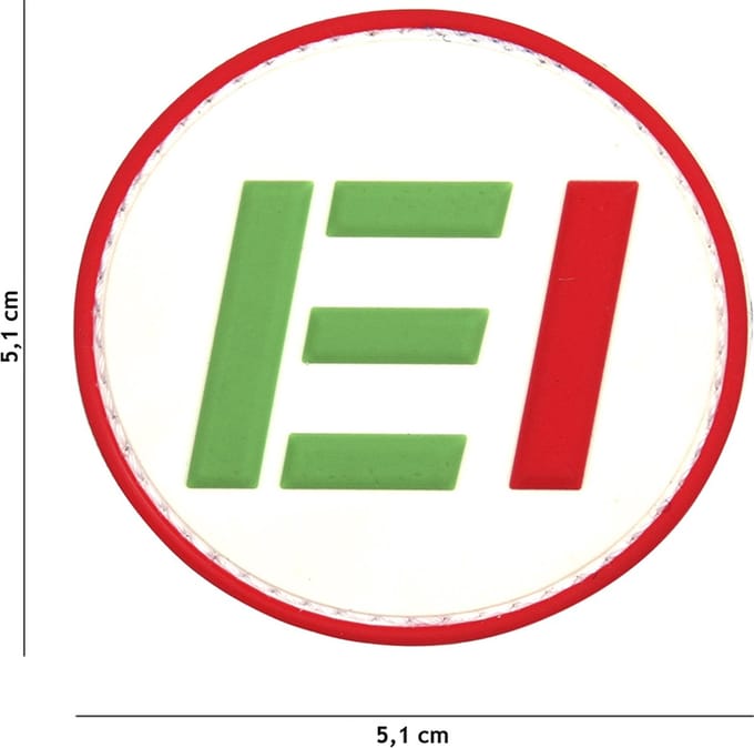 101 Inc Embleem 3D Pvc Esercito Ei Wit  12074