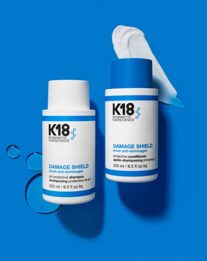 K18 Damage Shield™ Duo Shampoo en Conditioner | 250ml | Extra voordelig