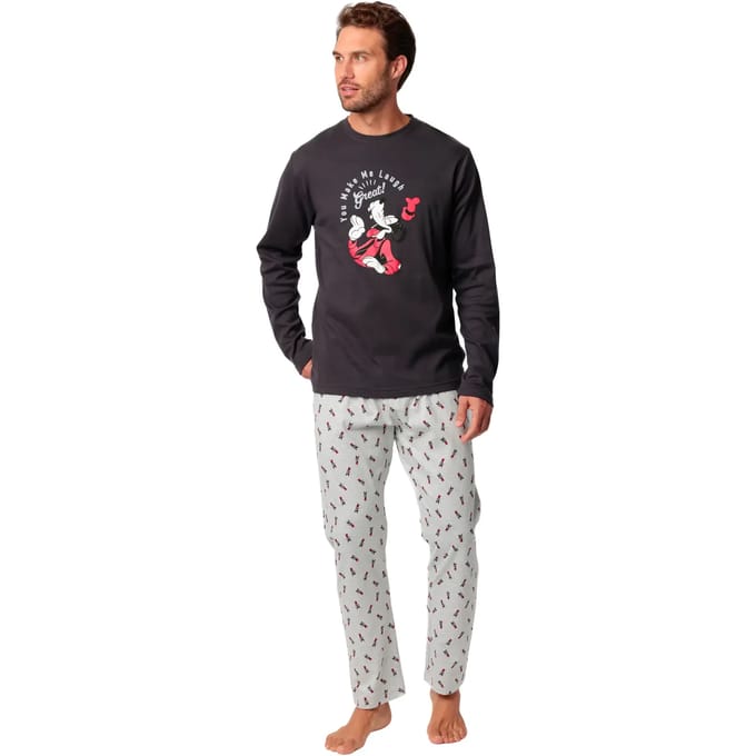 Setjes Admas Pyjama broek top lange mouwen Make Me Laugh Disney