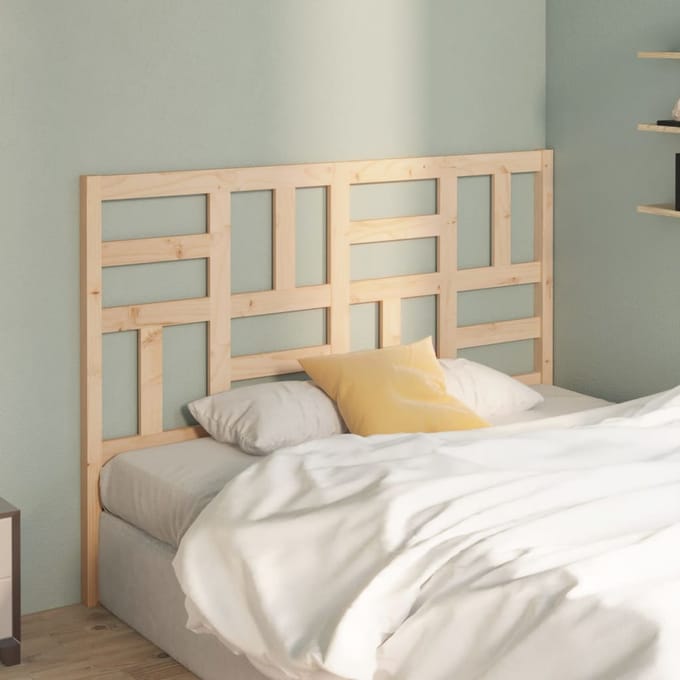 vidaXL - Hoofdbord - 166x4x104 - cm - massief - grenenhout