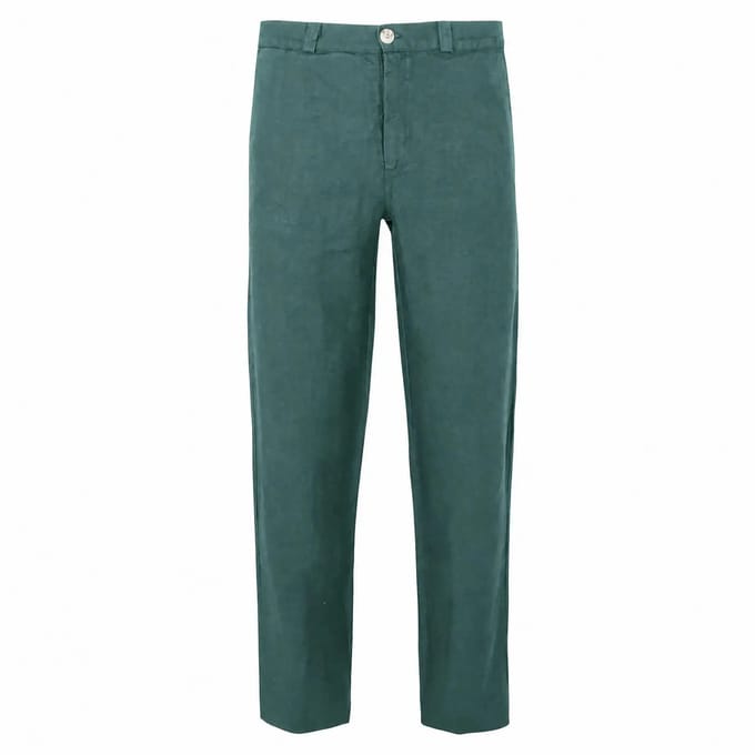 Klassieke linnen broek Haris Cotton
