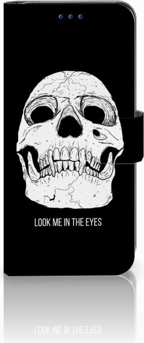 Telefoonhoesje met Naam Samsung Galaxy S8 Skull Eyes