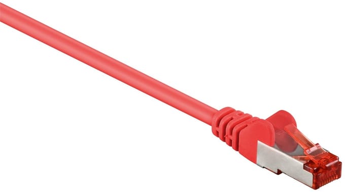 S/FTP netwerkkabel rood - CAT6 - 7,5 meter