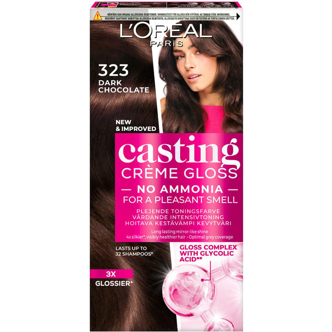 L'Oréal Paris L'Or&eacute;al Paris Casting Creme Gloss 323 Dark Chocolate 1 st
