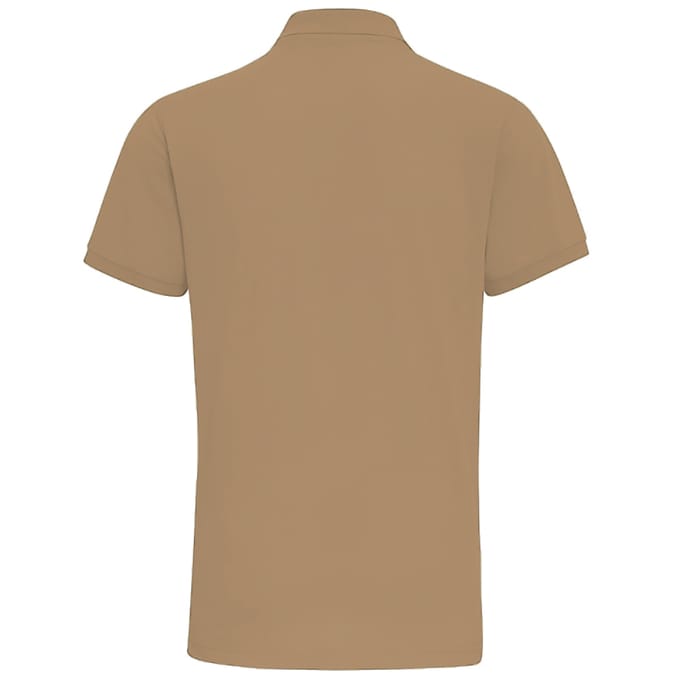Asquith & Fox Heren Poloshirt met korte mouwen Prestatiemengsel (Khaki)