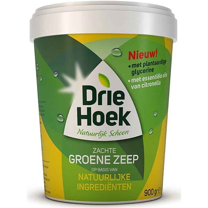 Driehoek Groene Zeep - Soft Soap - 900 gr