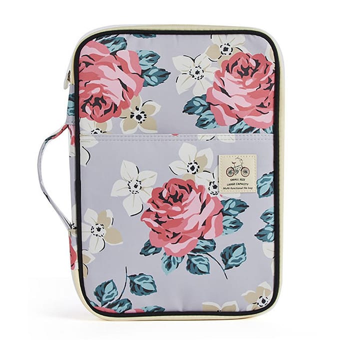 Sacs à documents A4 multifonctionnels, organisateur de portefeuille, pochette de voyage étanche, étui à fermeture éclair pour